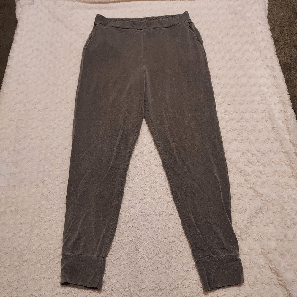 Sam & Lavi Soft Gray Cotton Modal  joggers Active Comfy Workout Errands